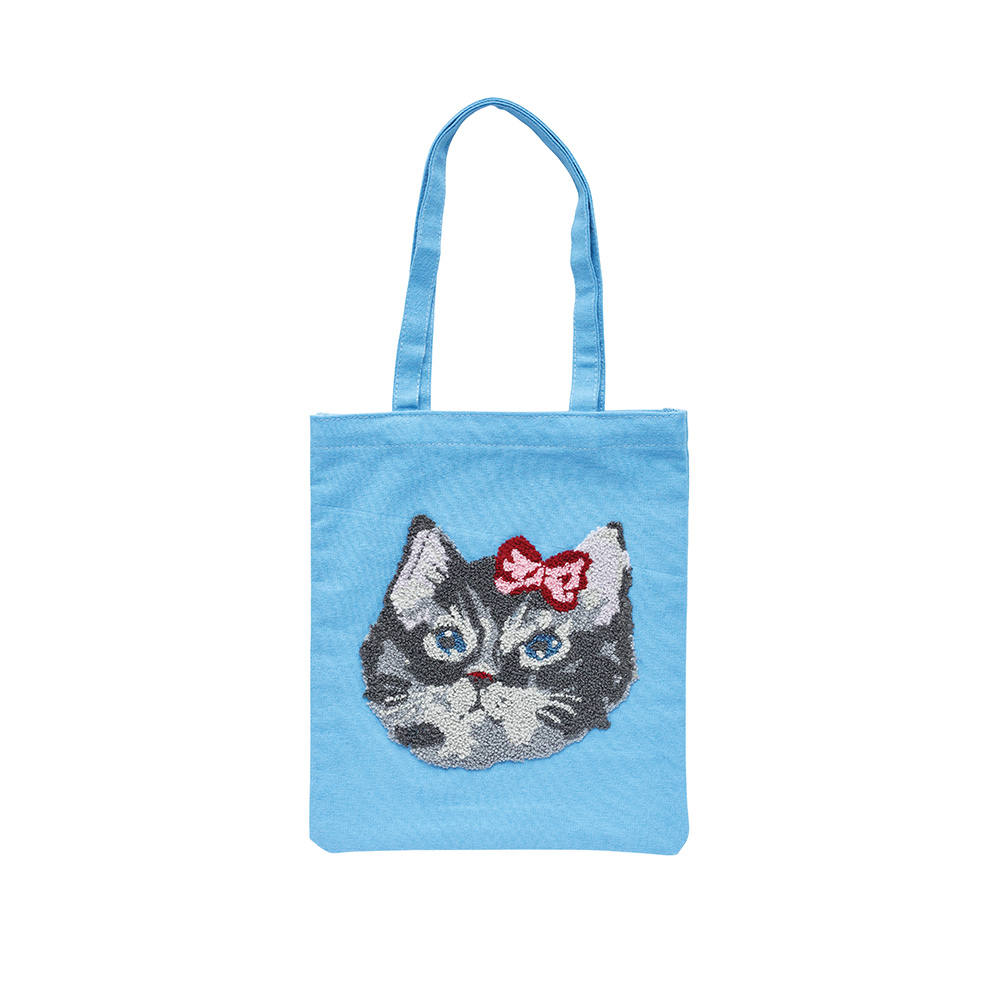 正規店仕入れの Nathalie Lete Fluffy mini bag Blue eye | 8000000works バッグ